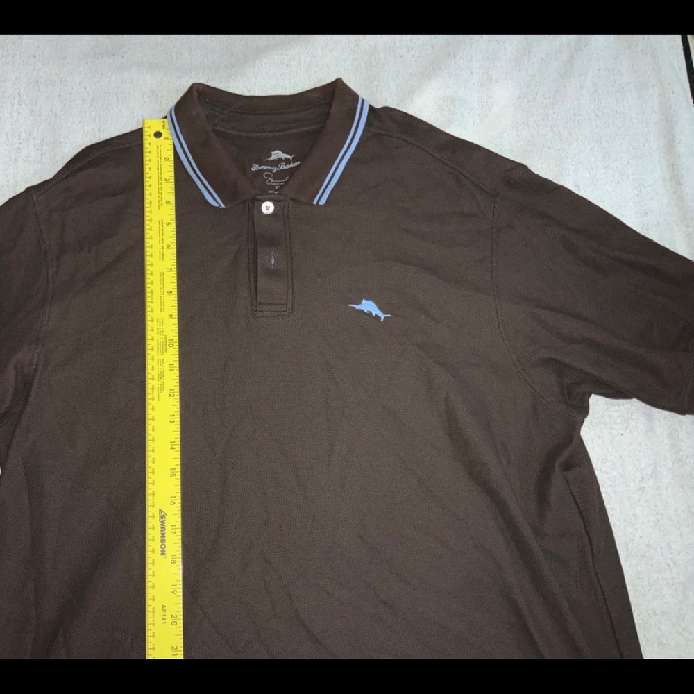 TOMMY BAHAMA Polo Shirt Mens XL Used EUC Supima